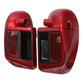 HR3 Wicked Red / Twisted Cherry Vented Lower Fairing Kit For Harley Touring Models 2014-2023 (Fits water cooled models) ROAD GLIDE ULTRA 2018